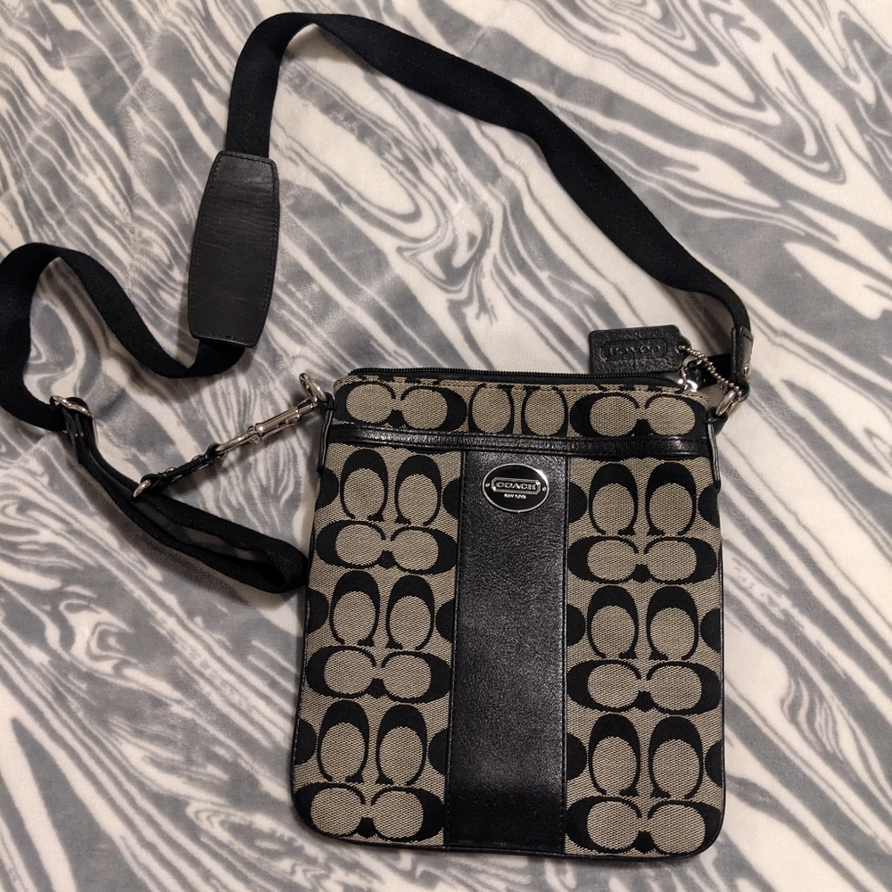 Coach black purse